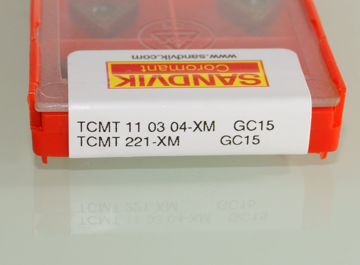 10 Wendeplatten TCMT 110304-XM GC15 SANDVIK Neu u. Ovp mit Rechnung