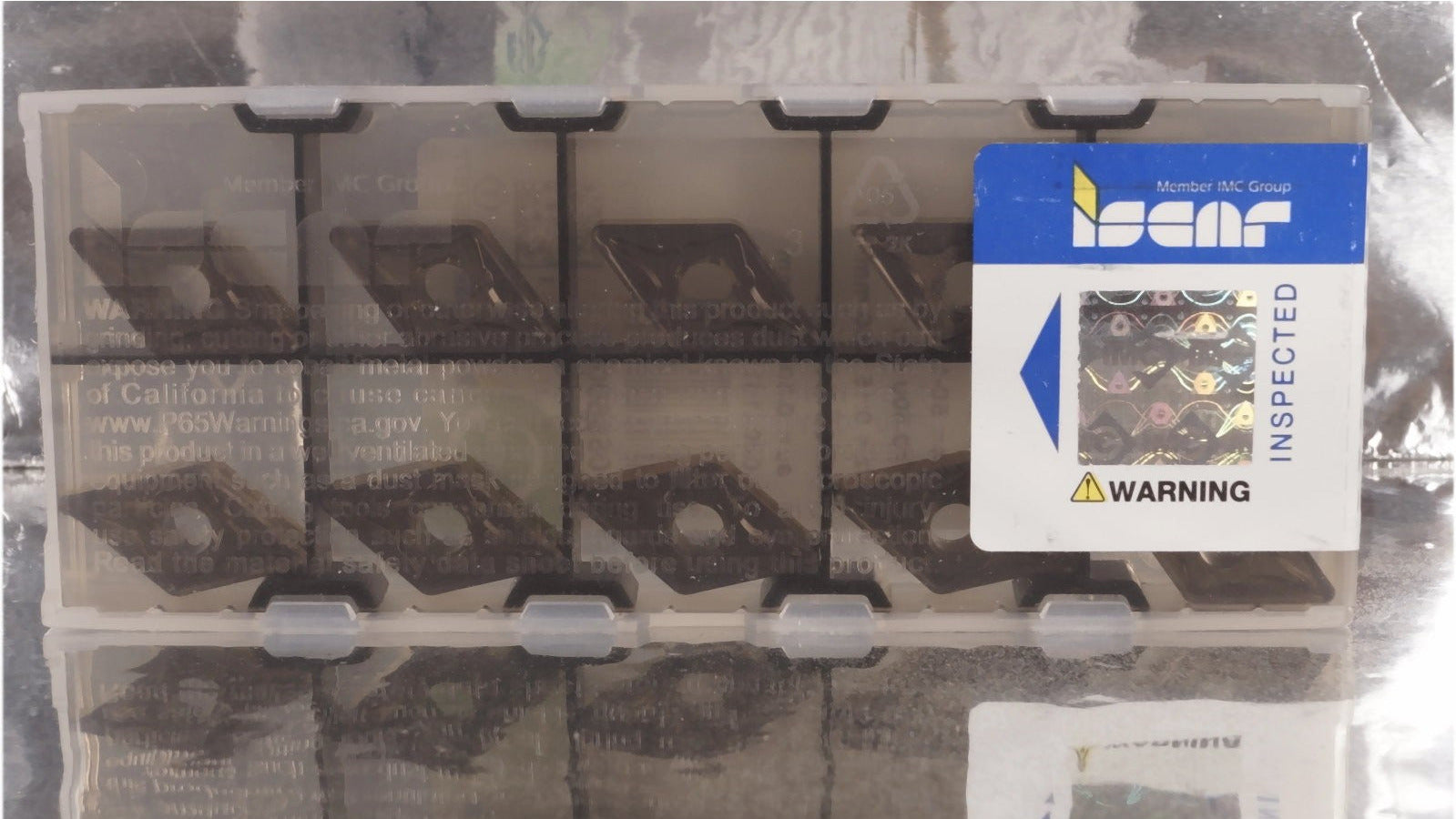 10 Wendeplatten DNMG 110408-M3M IC830 ISCAR  für VA - Werkstoffe Neu