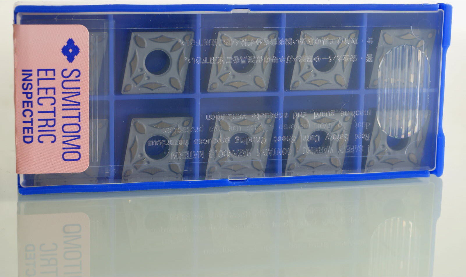 10 Wendeplatten CNMG 120404N-FA T1200A Sumitomo CERMET - Platte für Stahl