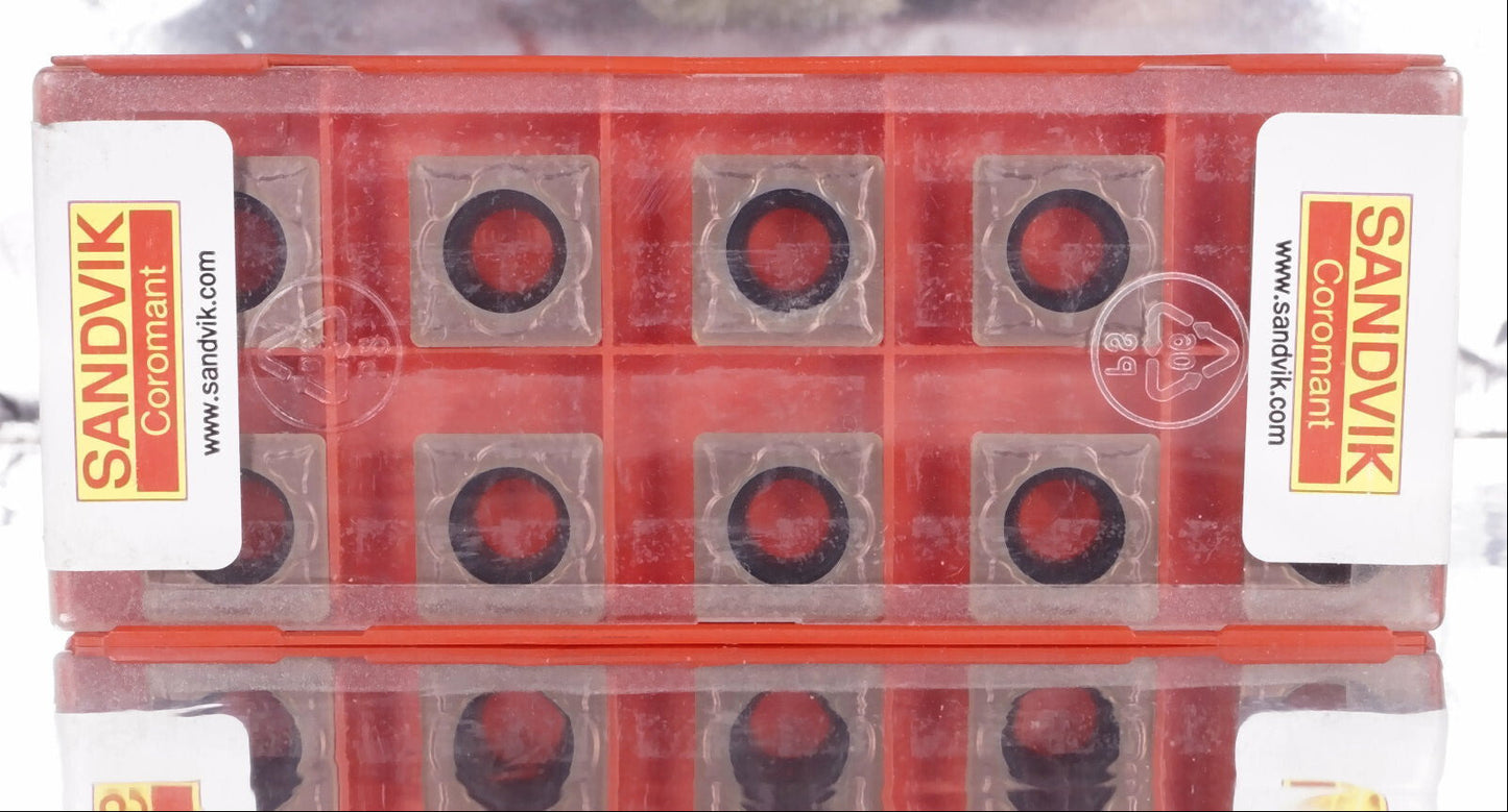 10  Wendeplatten SCMT 12 04 08-MM 11  SANDVIK Neu, originalverpackt mit Rechnung