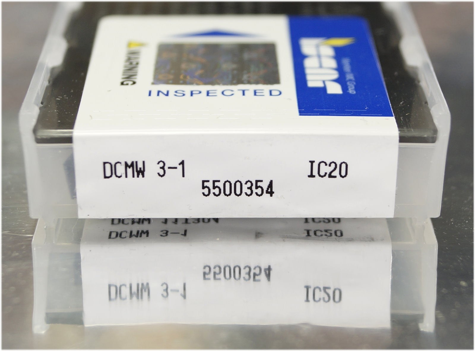 10 Wendeplatten DCMW 11T304 IC20 ISCAR  für kurzspanende Werkstoffe Neu