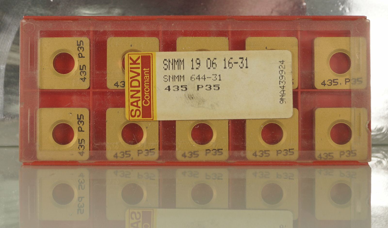 10 Wendeplatten SNMM 190616 -31 435 P35 SANDVIK Neu mit ausgew. MwSt.