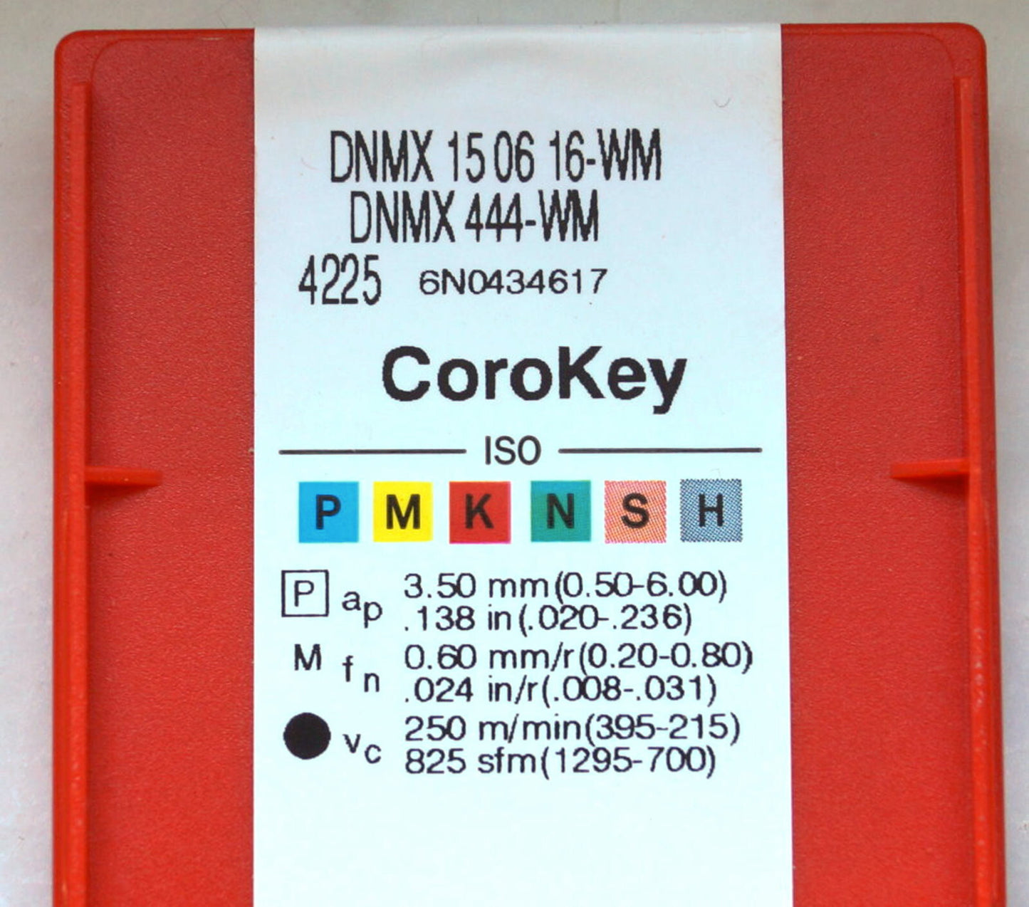 10 Wendeplatten DNMX 150616-WM 4225  SANDVIK    Neu, mit Rechnung