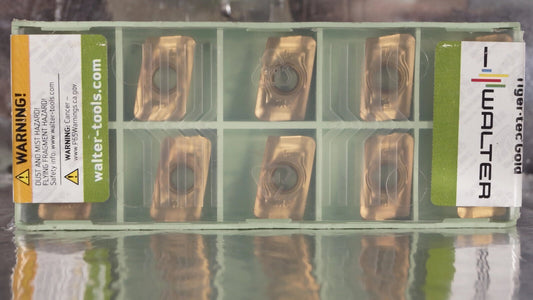 10 Wendeplatten ADMT160616L-F56 WKP35G WALTER Neu mit ausgewiesener MwSt