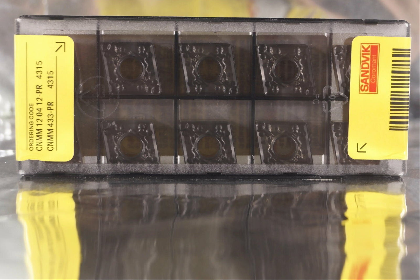 10 Wendeplatten CNMM 120412-PR 4315 SANDVIK  Neu, mit ausgewiesener MwSt.