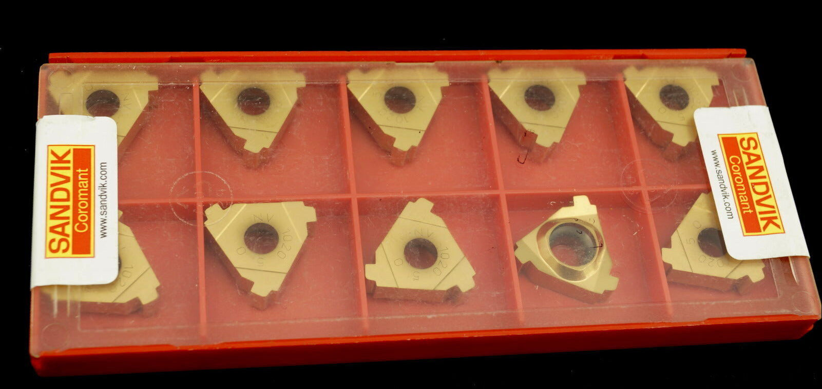 10 Gewindeplatten R166.0L-22NV01-050 1020 VAM-5 INT R SANDVIK Gewindedrehen