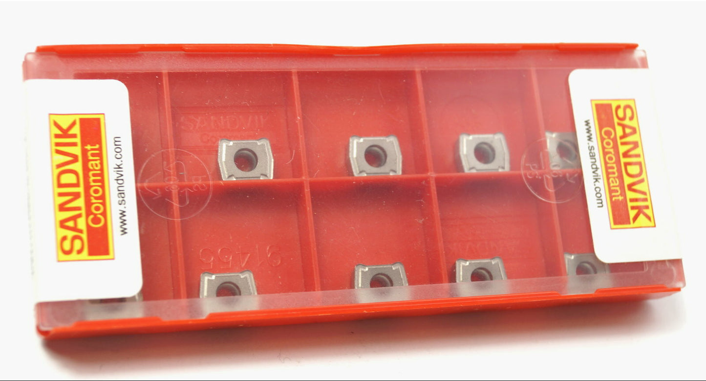 10 Wendeplatten LCMX 030308-53 H13A von SANDVIK Neu und Ovp Bohrwendeplatten