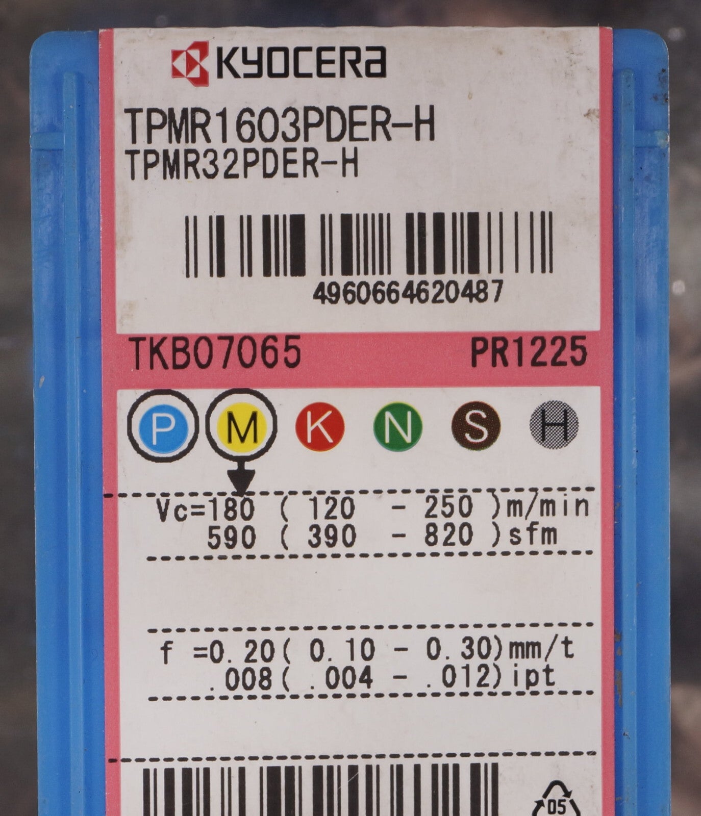 KYOCERA Fräswendeplatten TPMR1603PDER-H PR1225 – 10 Stück VA & Stahl