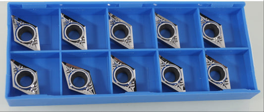 10 Wendeplatten DCGT 11T304-AK ALU für NE-Metalle,  Neu, mit ausgewiesener MwSt