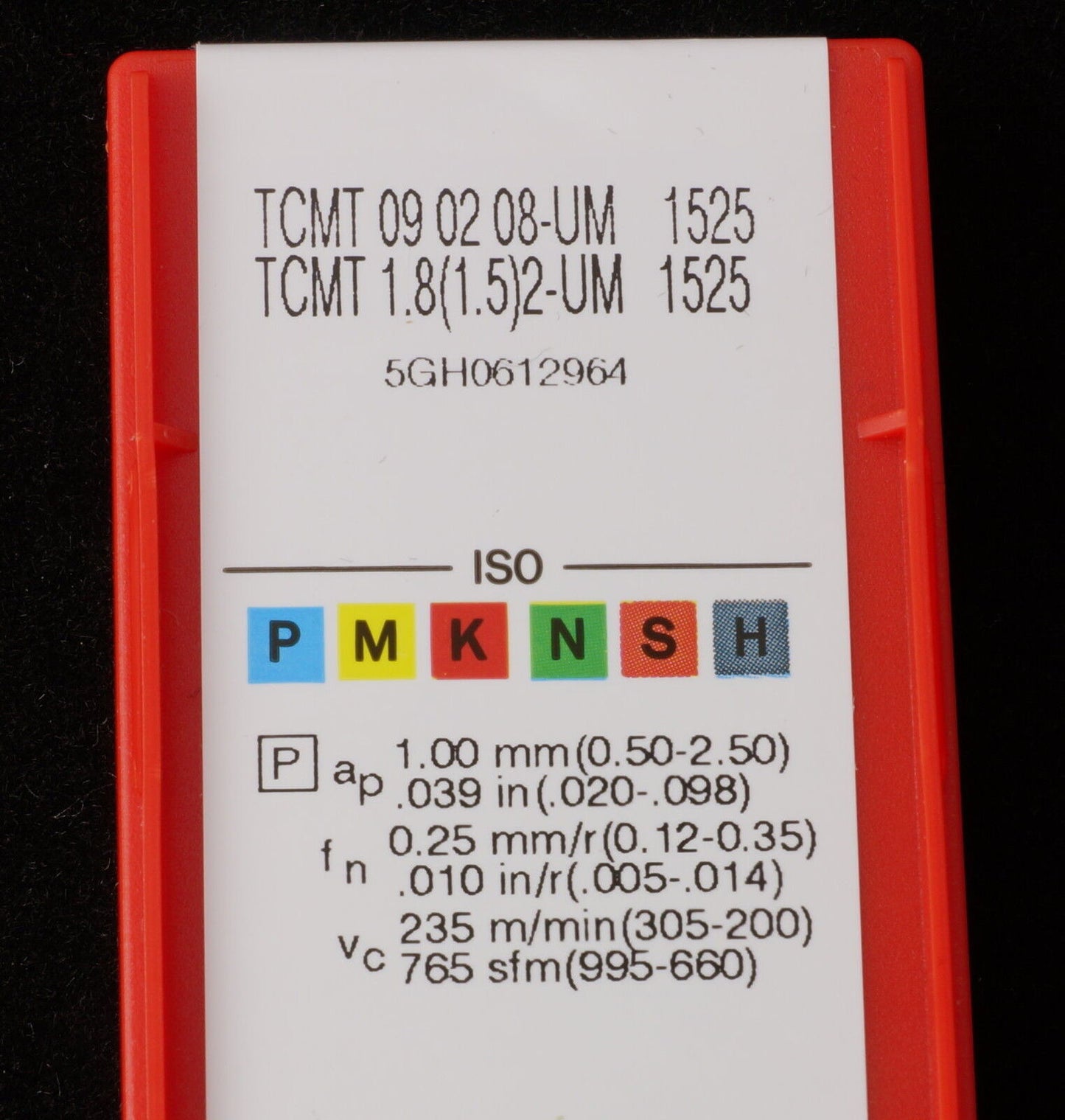 10  Wendeplatten TCMT 090208-UM 1525 SANDVIK Neu u. Ovp TCMT 1.8(1.5)2-UM 1525