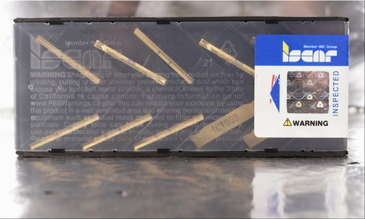 10 Wendeplatten DCE N2002C IC1008 ISCAR Stechdrehen Neu mit Rechnung