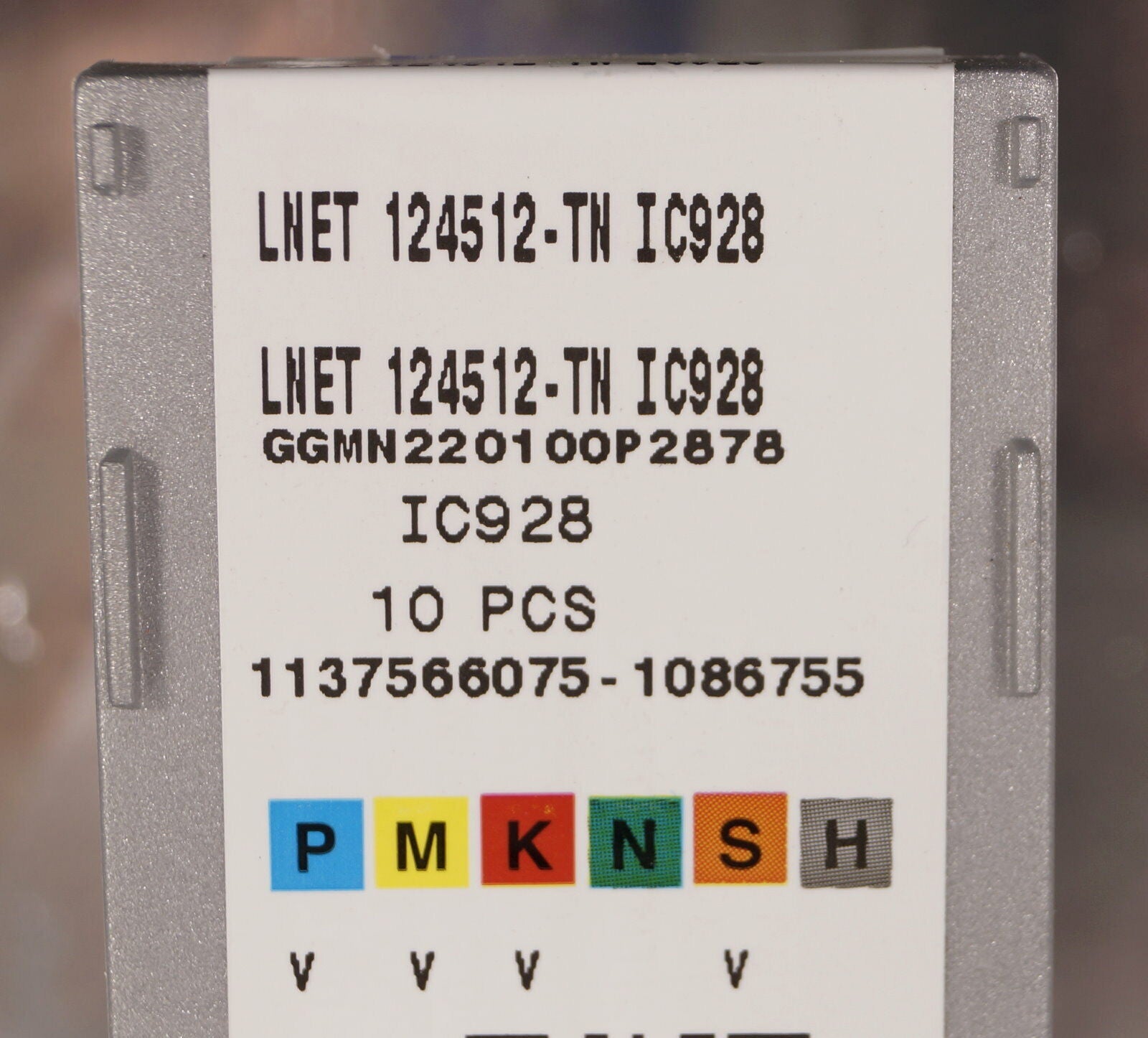 10 Wendeplatten LNET 124512-TN IC928 ISCAR Neu mit ausgewiesener MwSt