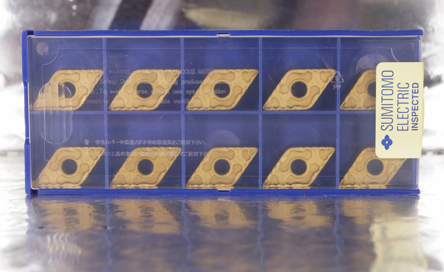 10 Wendeplatten DNMG 150608NLU AC810P SUMITOMO  Neu, mit ausgewiesener MwSt.