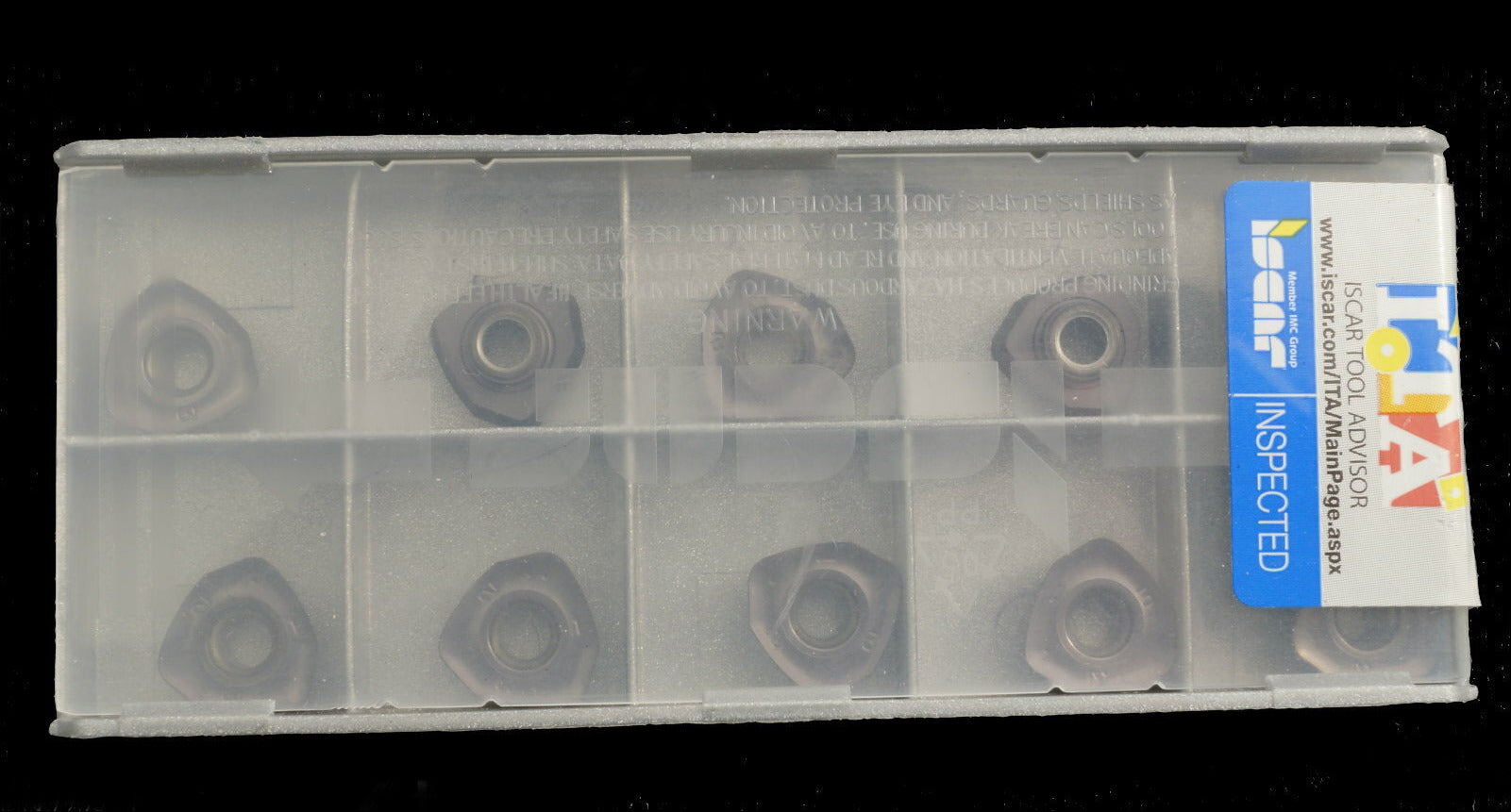 10 Wendeplatten FF WOCT 060212T IC908 von ISCAR Neu originalerpackt mit Rechnung