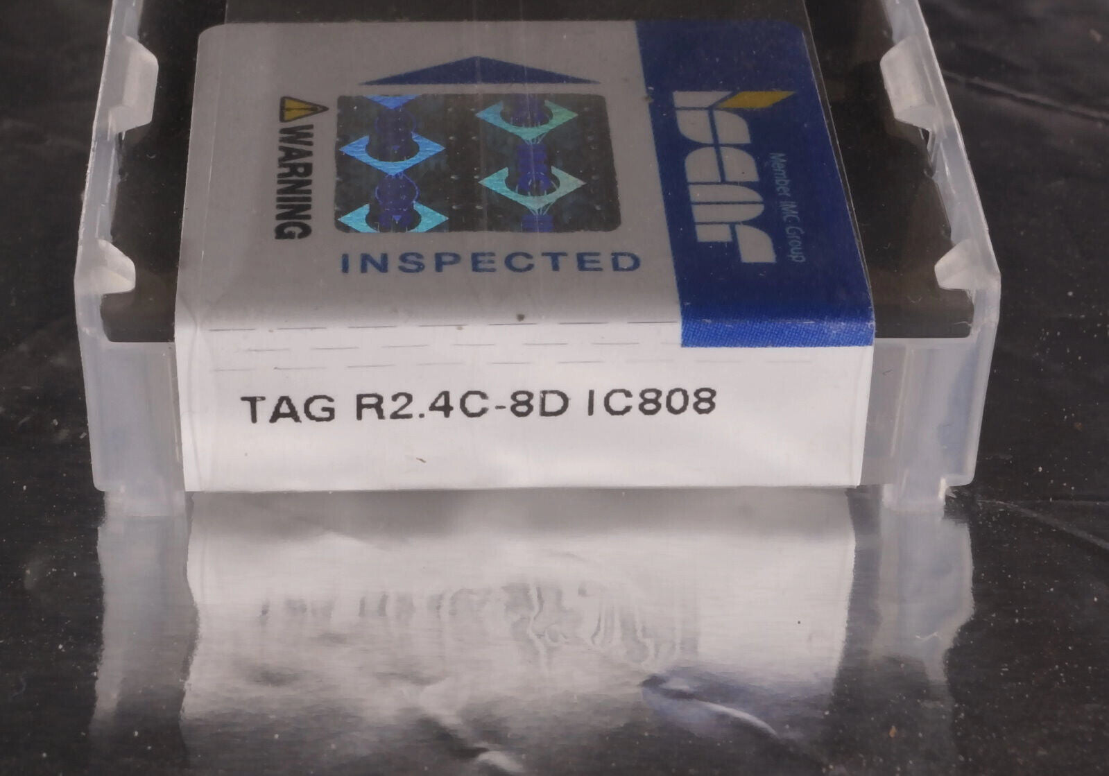 10 Wendeplatten TAG R2.4C-8D IC808 ISCAR Stechdrehen Neu mit Rechnung incl. MwSt