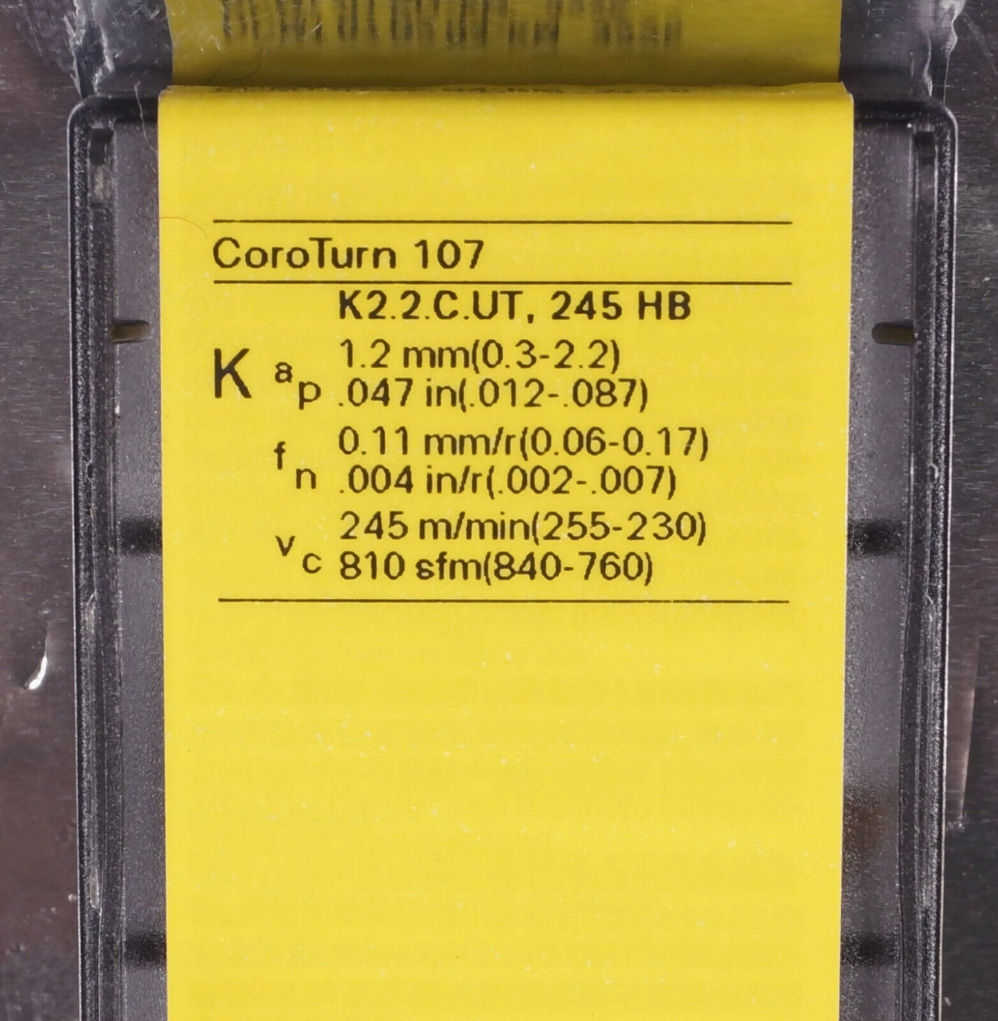 10 Wendeplatten DCMT 07 02 04-KM 3225 SANDVIK  Neu, ovp,  inkl. Mehrwertsteuer