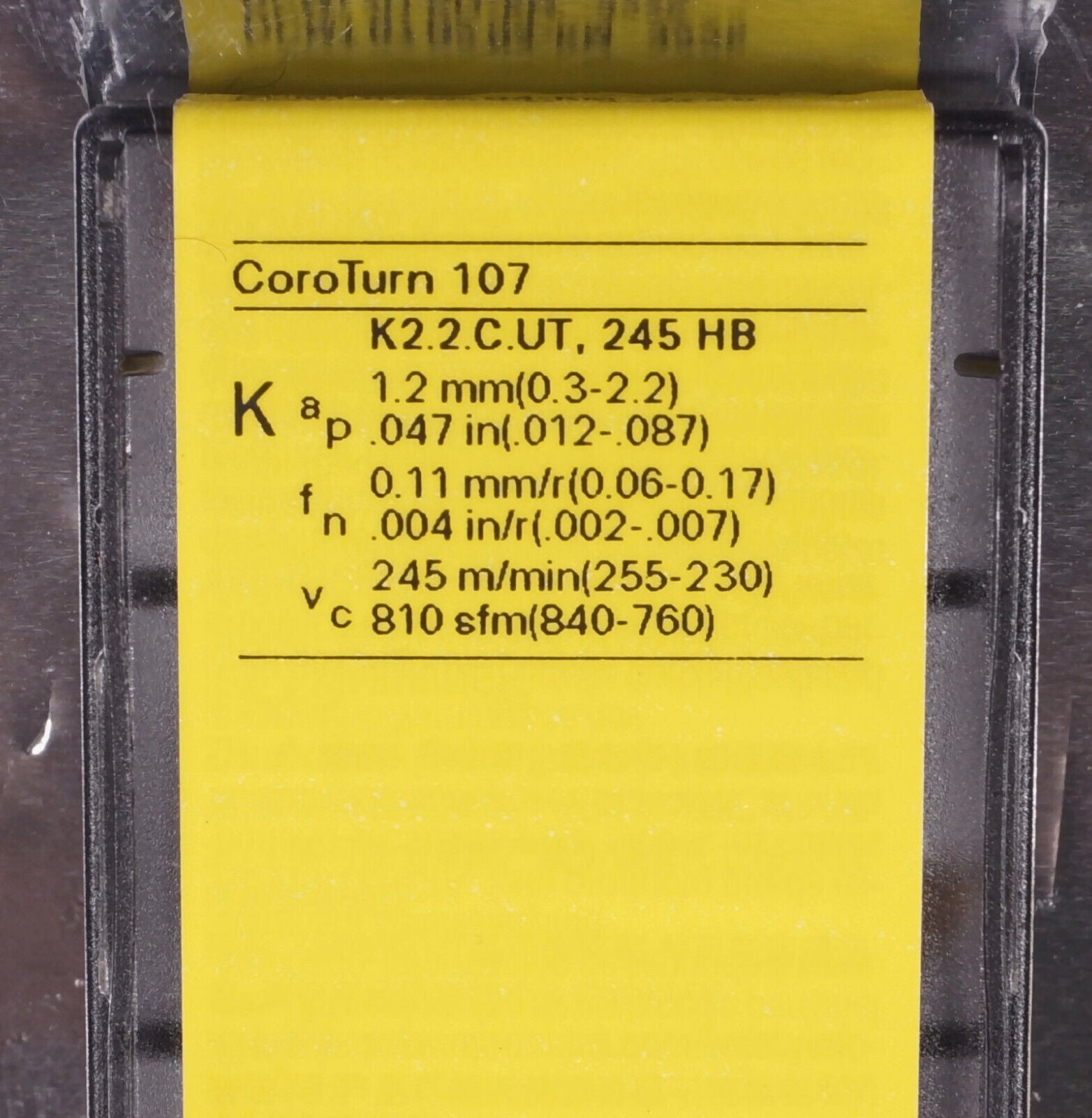 10 Wendeplatten DCMT 07 02 04-KM 3225 SANDVIK  Neu, ovp,  inkl. Mehrwertsteuer
