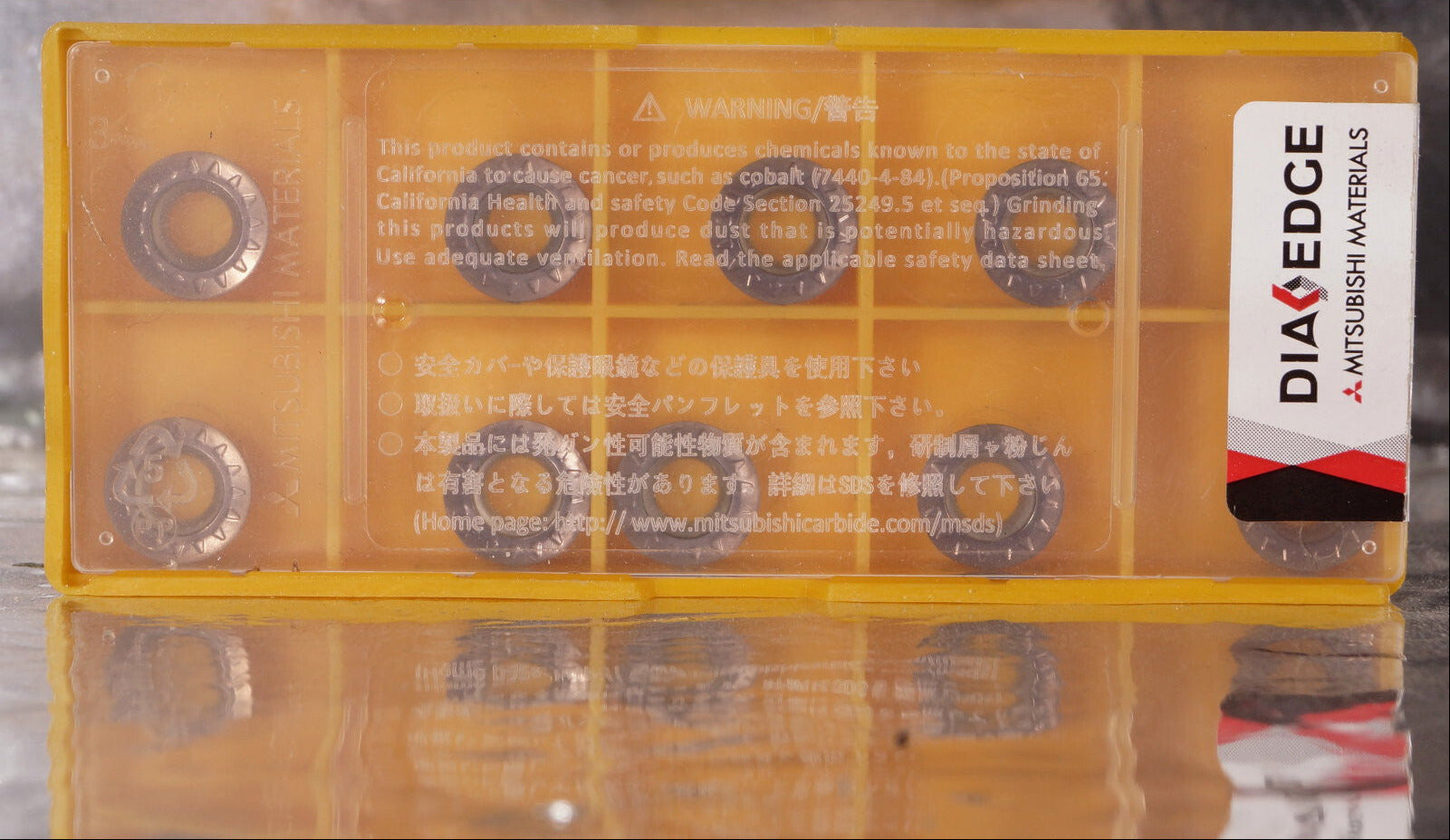 10 Wendeplatten RPMT10T3M0E-JS VP15TF MITSUBISHI Neu mit Rechnung