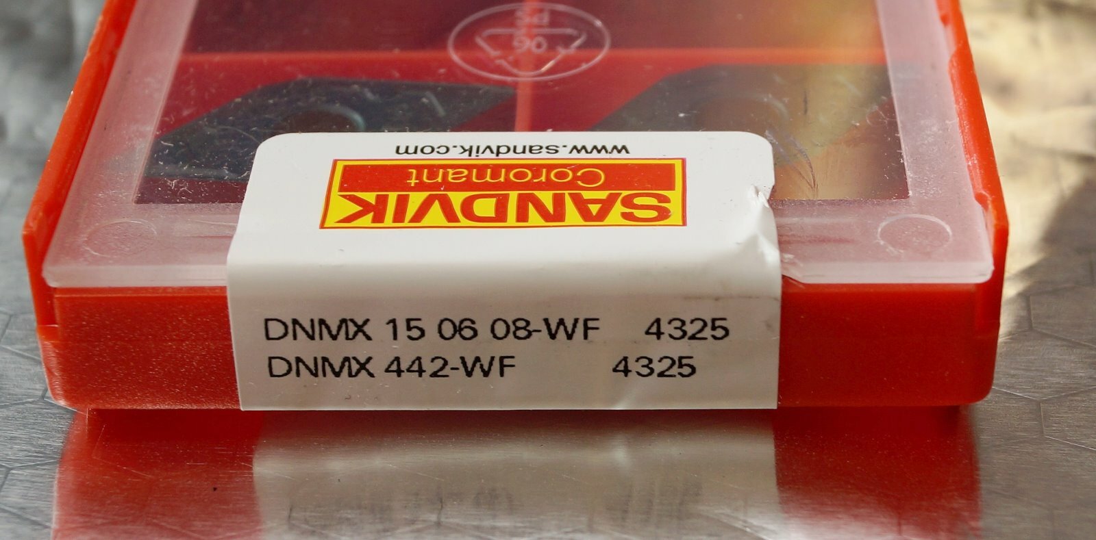 10 Wendeplatten DNMX 150608-WF 4325 SANDVIK Neu, originalverpackt mit Rechnung