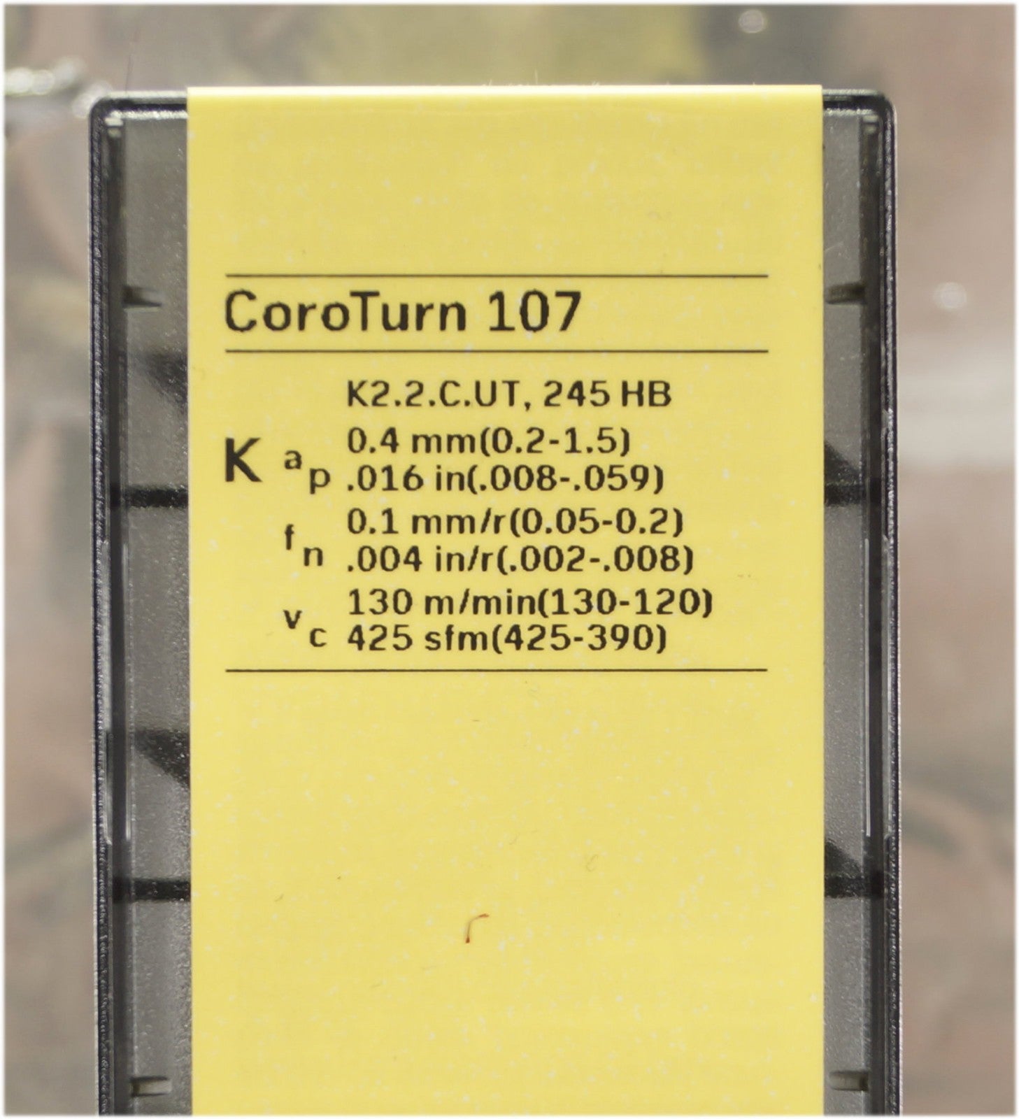 10 Wendeplatten VBMT 110204-UF H13A  SANDVIK Neu, mit Rechnung. Sonderangebot!