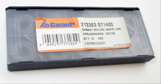 10 Wendeplatten HNGJ0805ANSN HB7735 GARANT Nr. 213383 ST1400 mit Rechnung!