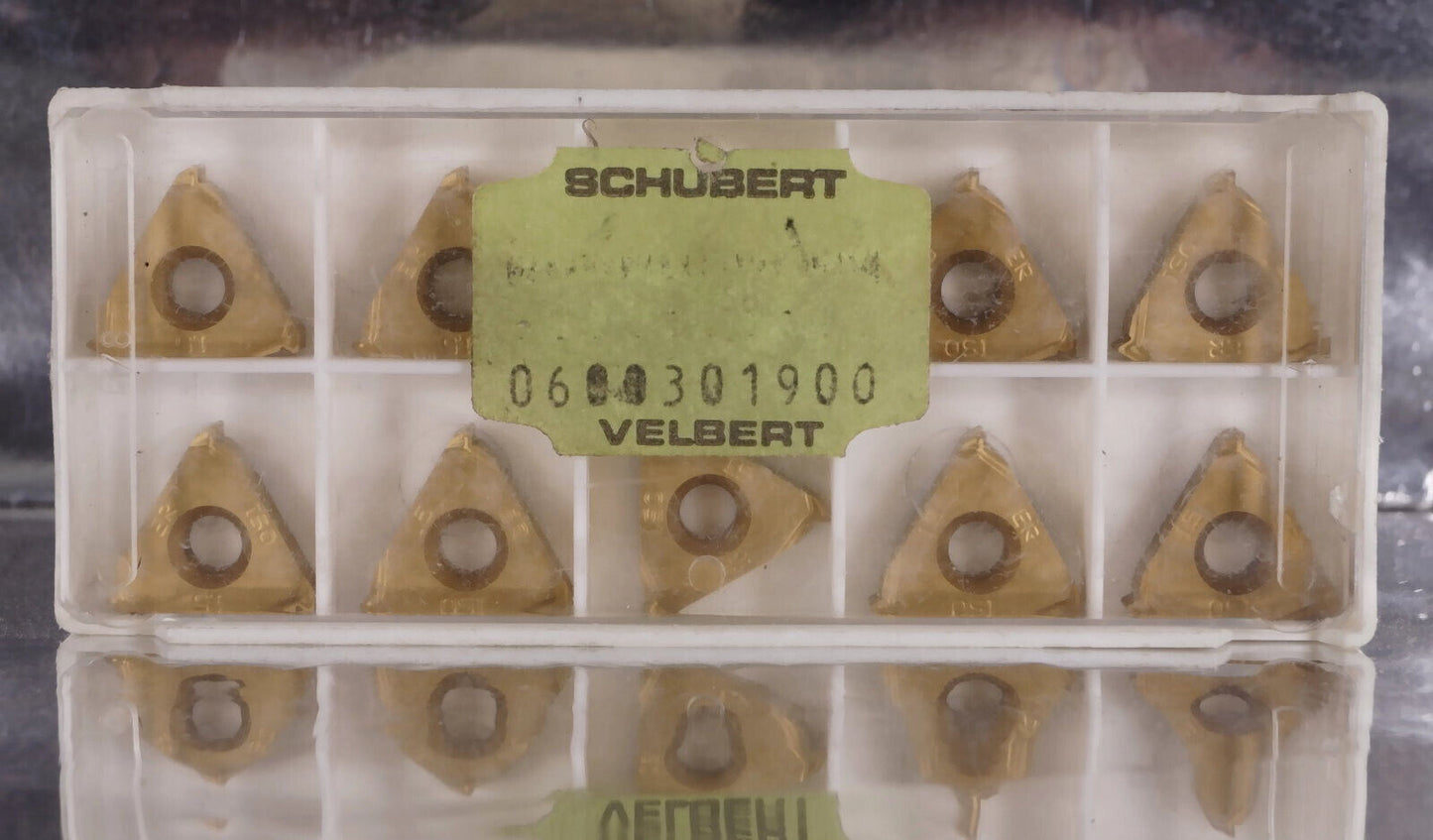 10 Wendeplatten 16ER1,5ISO-A1 CP50 SECO Gewindedrehen Neu mit Rechnung