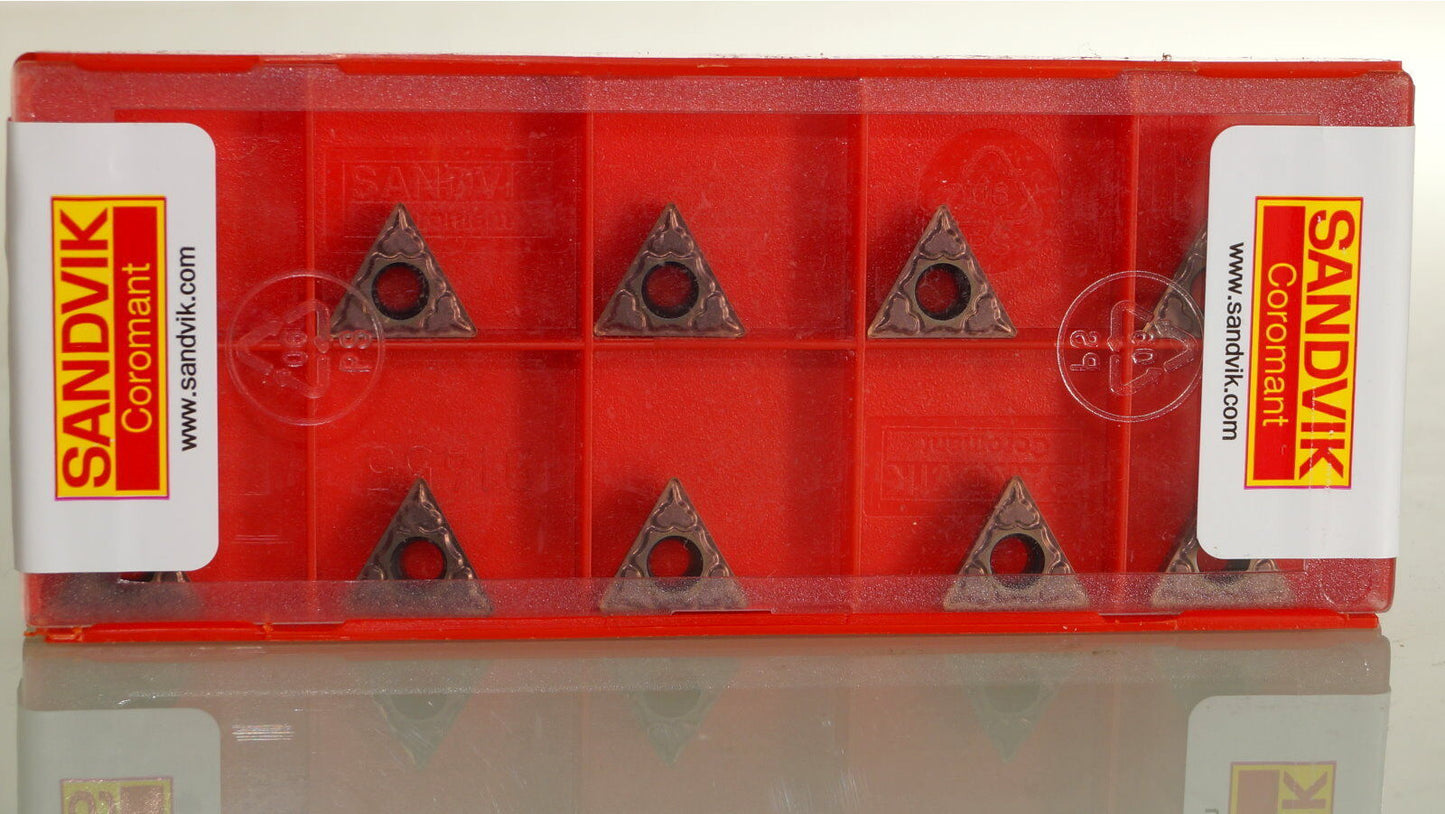 10  Wendeplatten TCMT 110304-XM GC15  SANDVIK Neu u. Ovp mit Rechnung