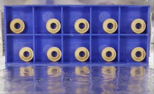 10 Wendeplatten RCMX 1003M0 YBC251 ZCC.CT Neu, mit ausgewiesener MwSt