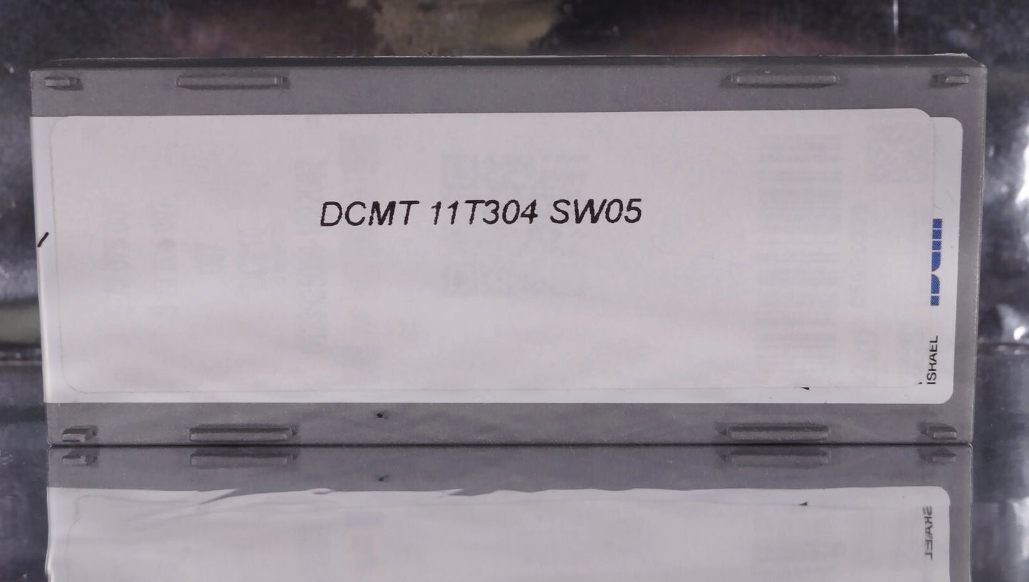 Wendeplatten DCMT 11T304 SW05 – 5 Stück zum Drehen