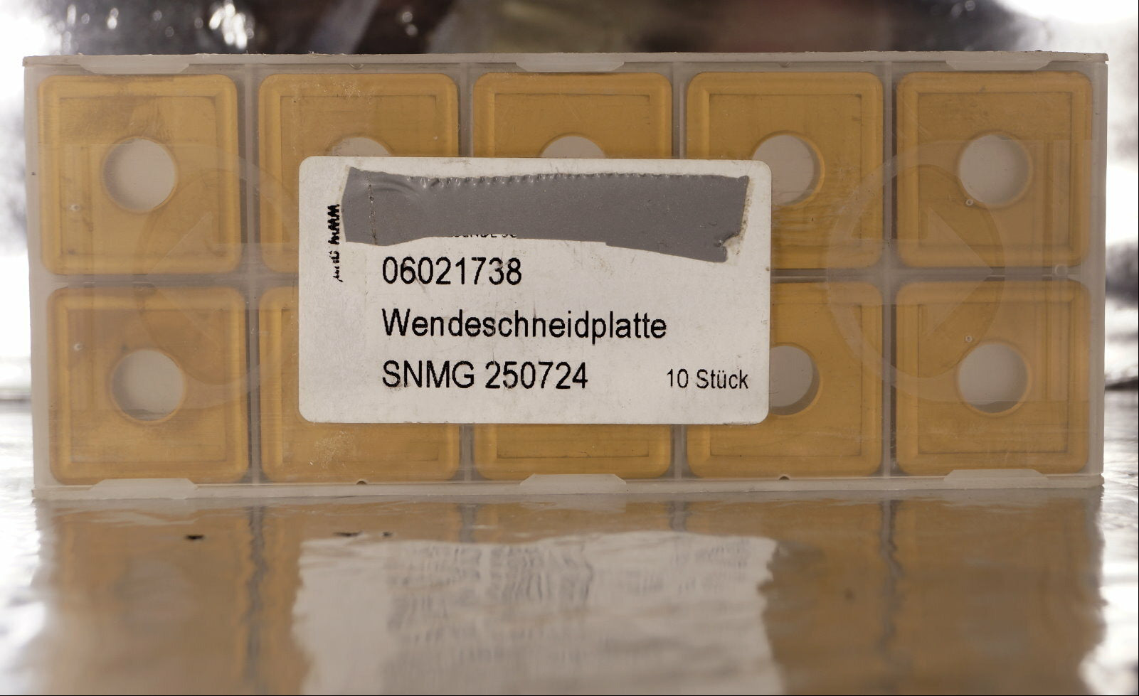 10 Wendeplatten SNMG 250724 YBC351 Neu mit ausgew. MwSt.