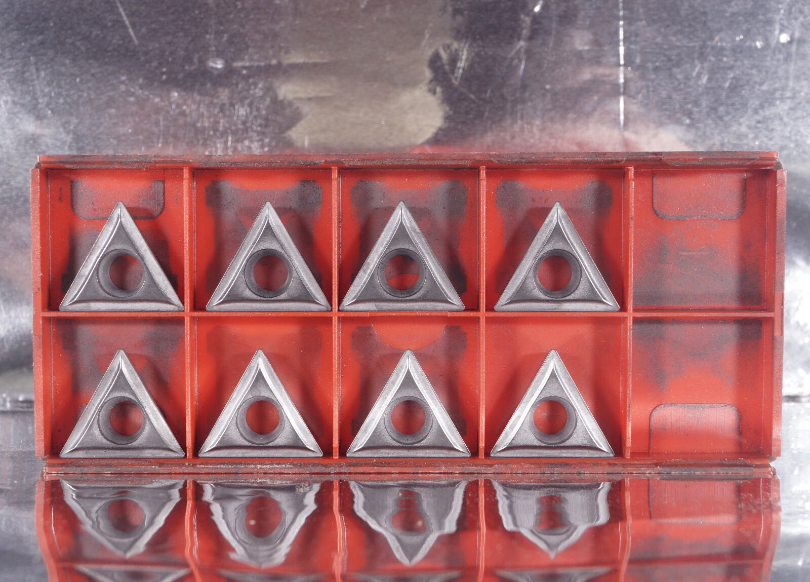 8 Wendeplatten TCMT 16 T3 04-UR S1P P10 SANDVIK Neu mit Rechnung