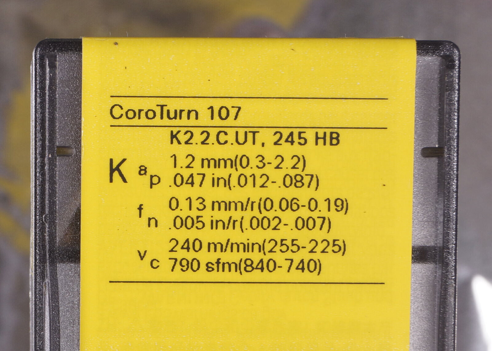 10  Wendeplatten TCMT 11 03 04-KM 3225  SANDVIK Neu, mit ausgewiesener MwSt.