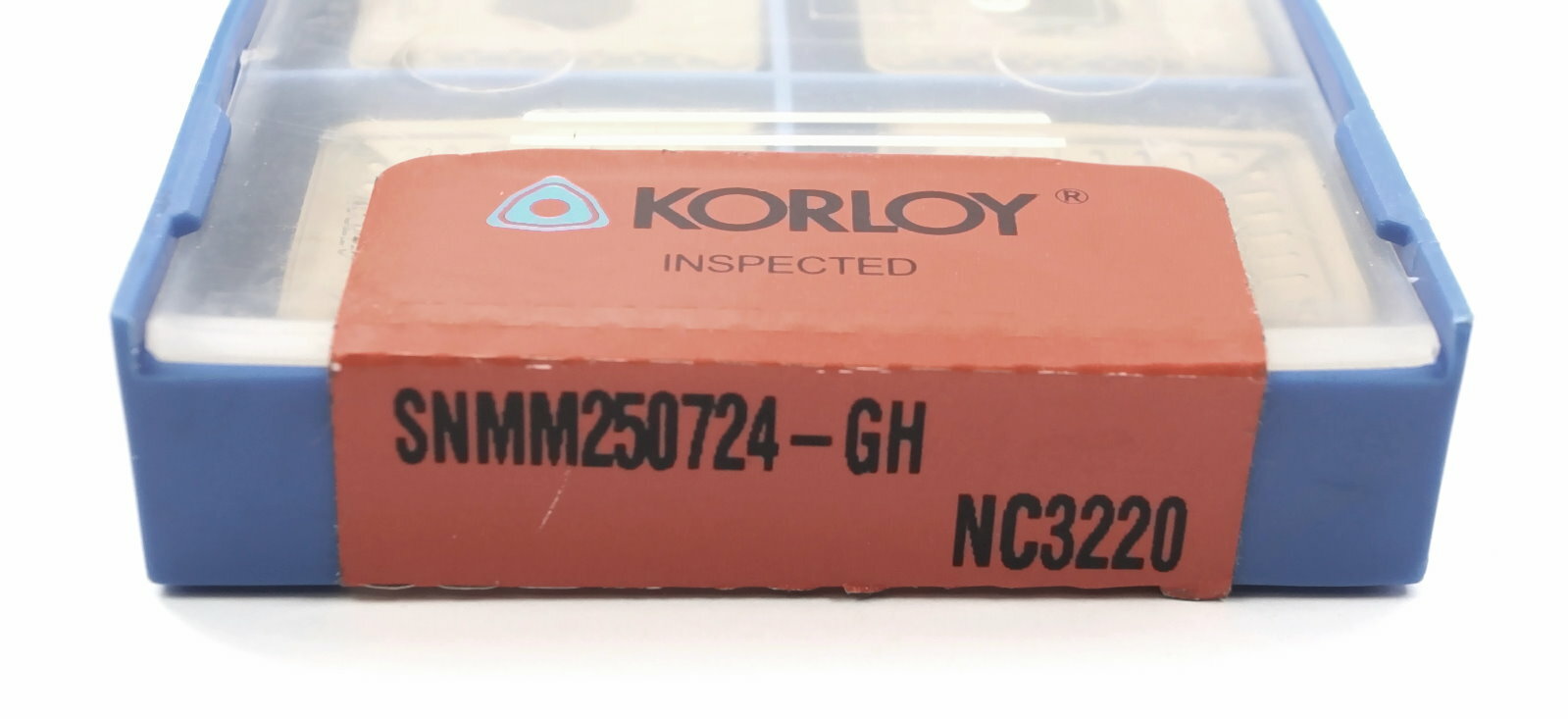 10 Wendeplatten SNMM 250724-GH NC3220 KORLOY Neu mit Rechnung