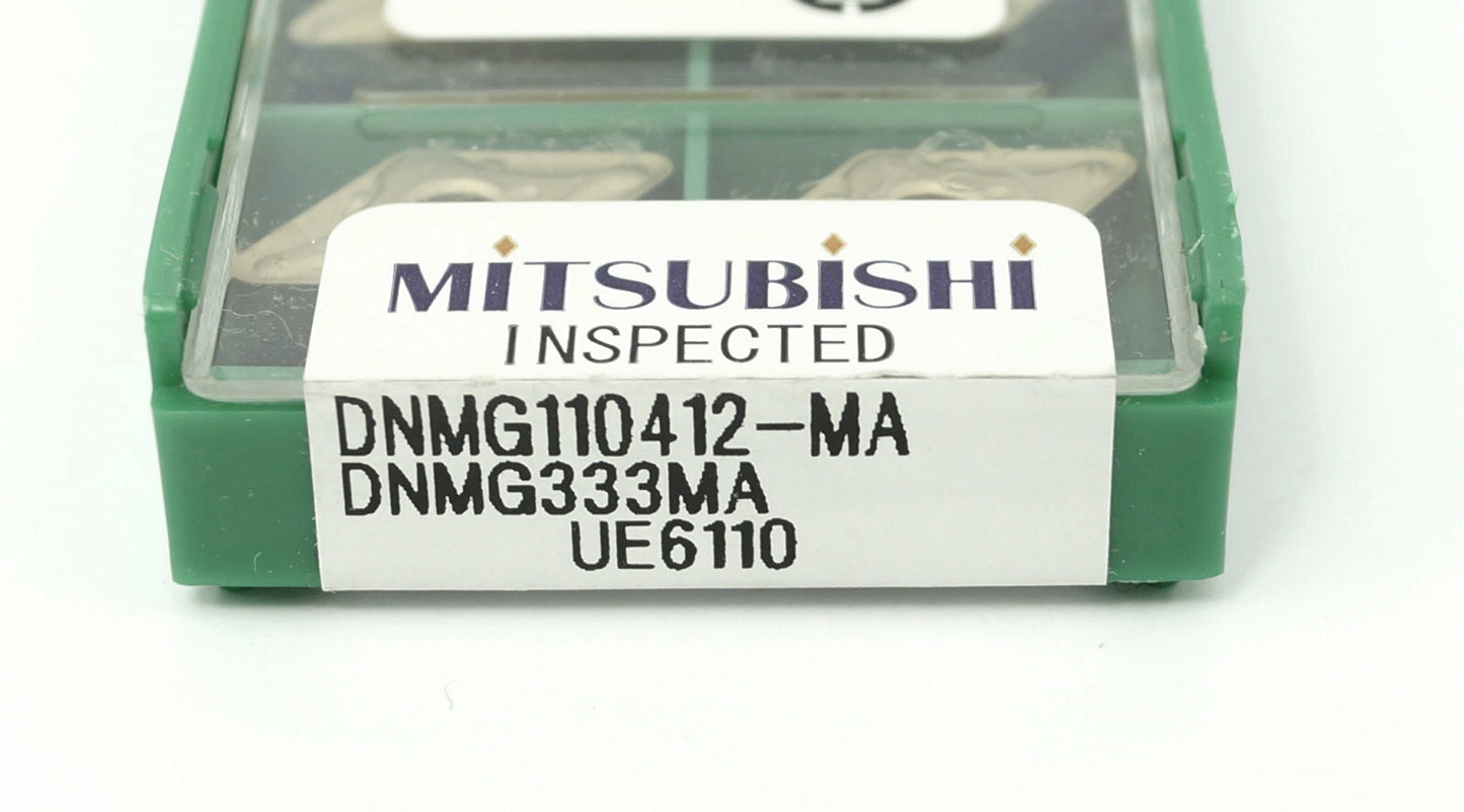 10 Wendeplatten  DNMG 110412-MA UE6110 für Stahl, Neu, mit ausgewiesener MwSt