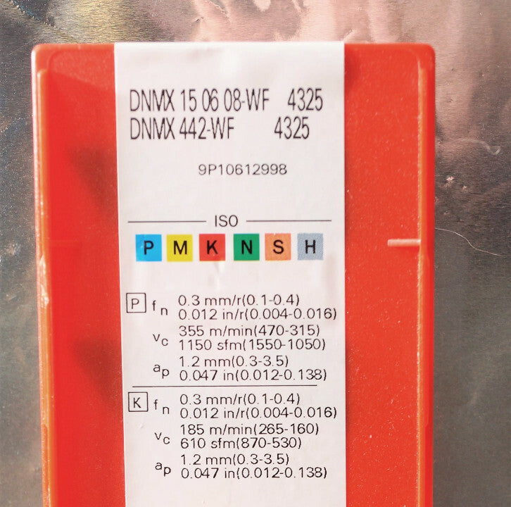 10 Wendeplatten DNMX 150608-WF 4325 SANDVIK Neu, originalverpackt mit Rechnung