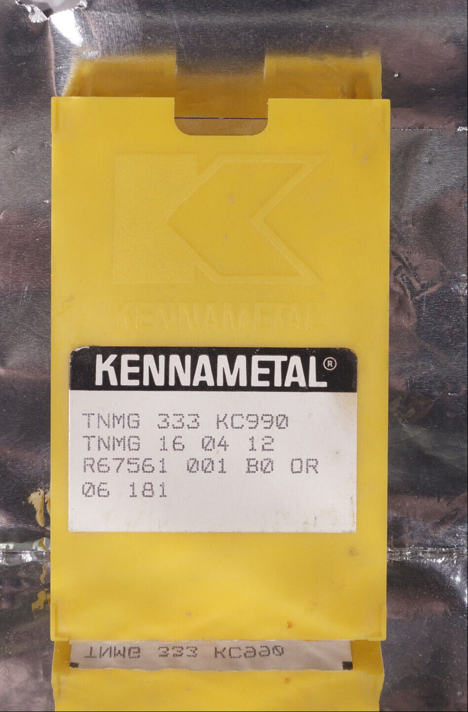 10 Wendeplatten TNMG 160412 KC990 Kennametal Neu mit Rechnung