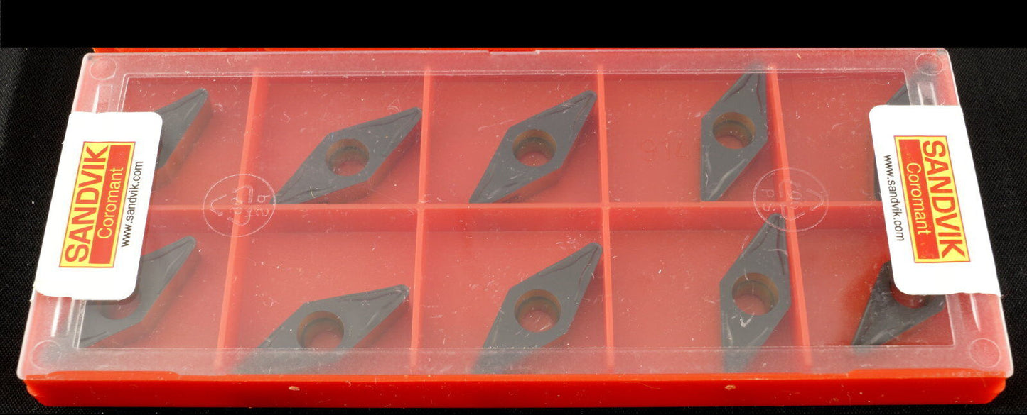 10 Wendeplatten VBMT 160412-UM 4225 SANDVIK,  VBMT 333-UM 4225 mit Rechnung