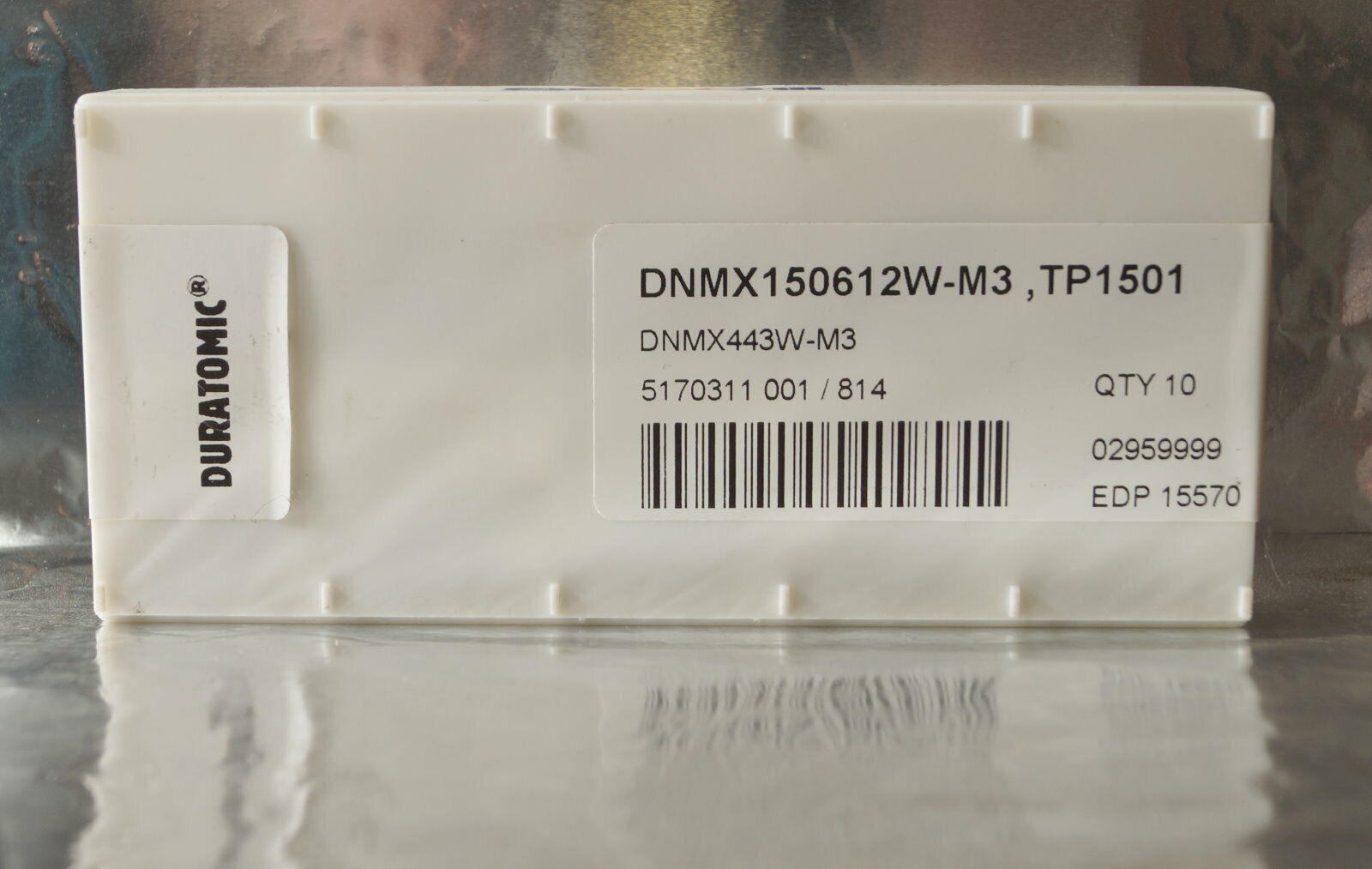 10 Wendeplatten DNMX 150612W-M3 ,TP1501 SECO Stahlbearbeitung, Neu, mit Rechnung