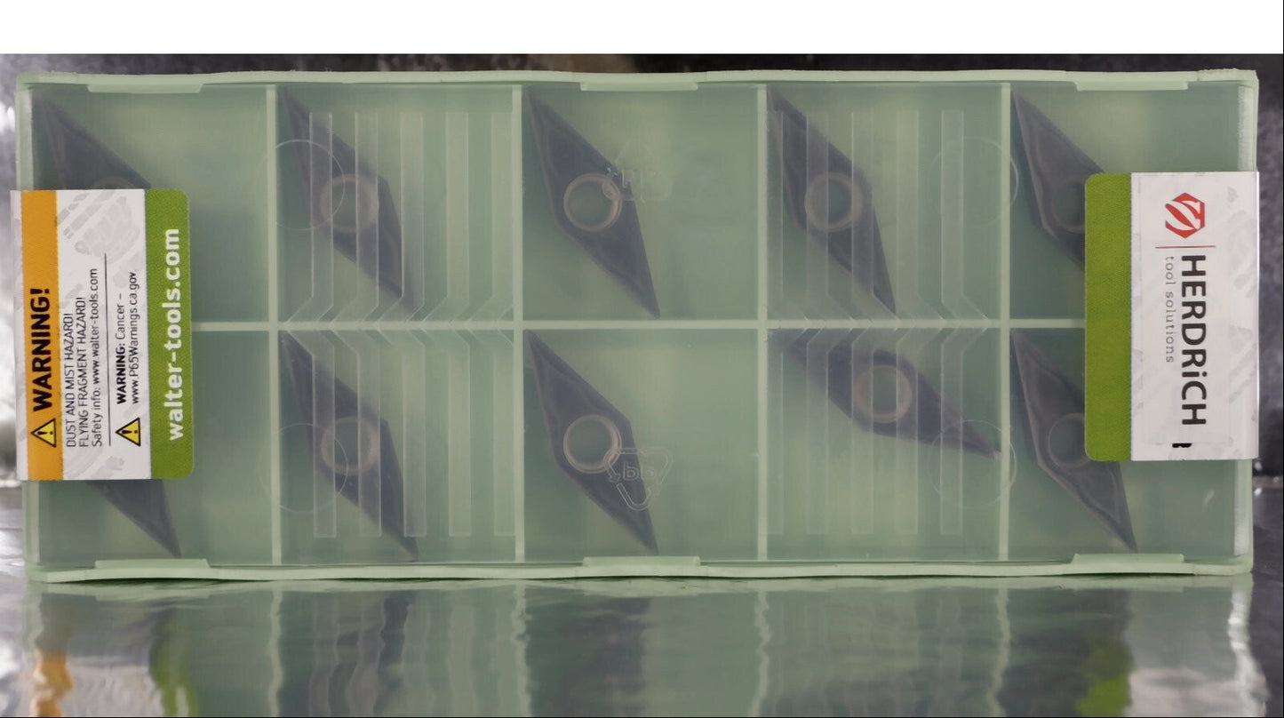 10  Wendeplatten VCGT160404-MM4 WSM01 Walter Neu u. Ovp mit Rechnung