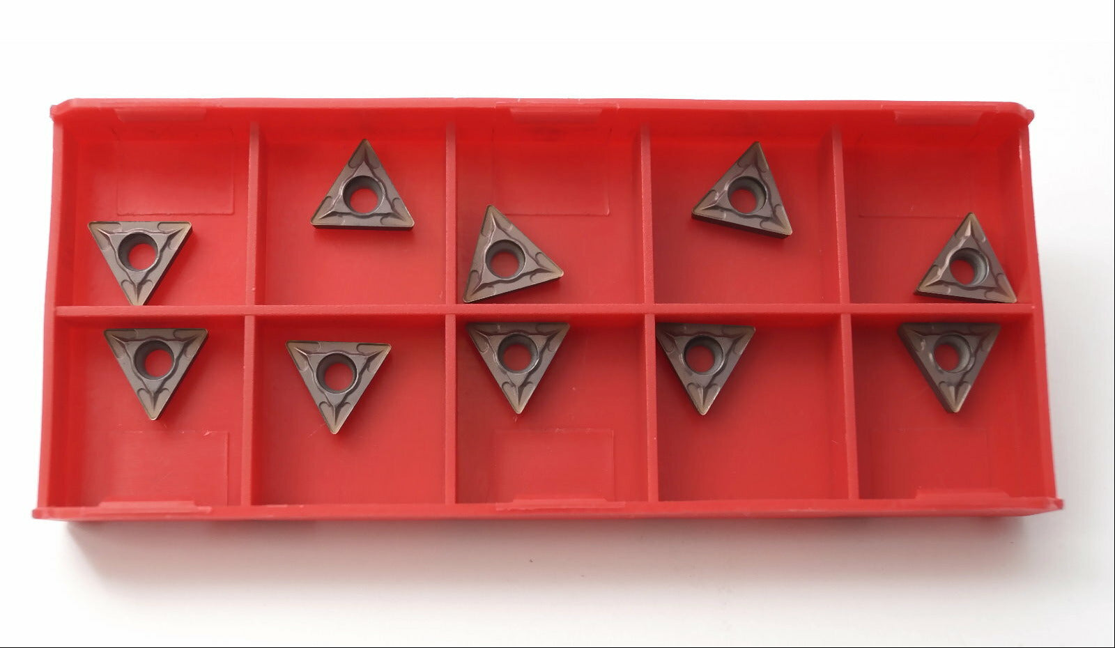 10 Wendeplatten TCMT 110204 UNI f. Stahl, VA und Guss,  Neuware m. Rechnung