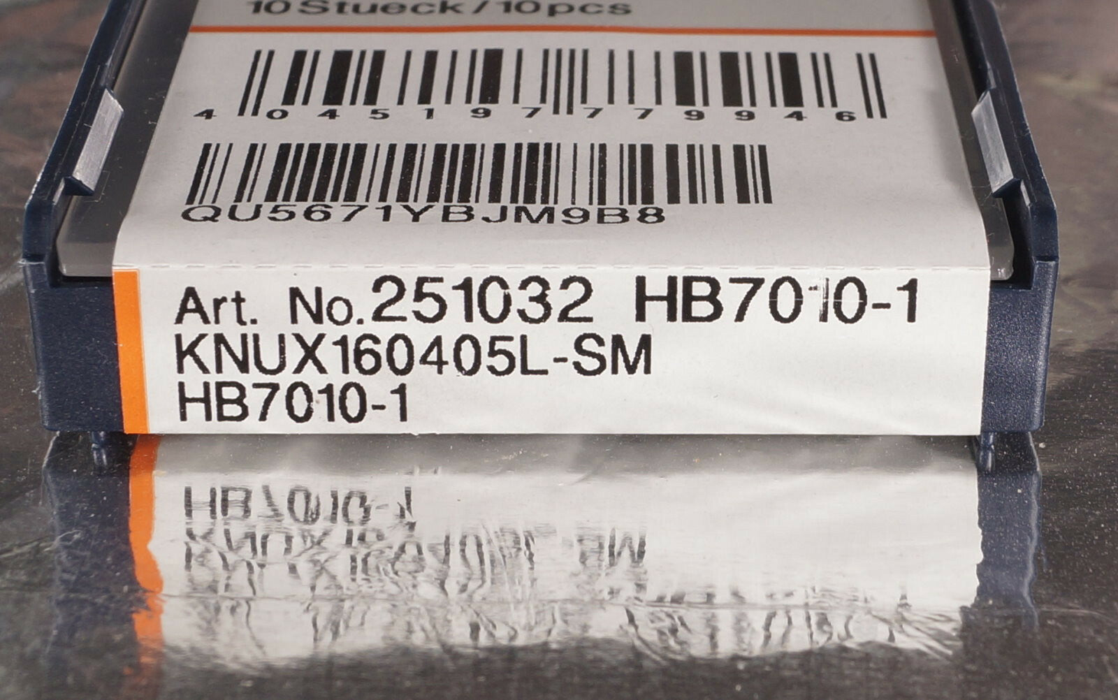 10 Wendeplatten KNUX 160405L-SM HB7010-1 Garant Nr 251032 HB7010-1 mit Rechnung