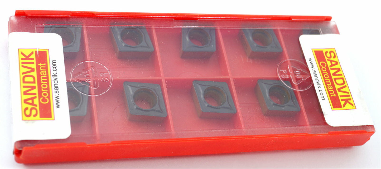10 Wendeplatten CCMT 09T308-UR 4225  SANDVIK Neu, ovp, CCMT 3(2.5)2-UR 4225