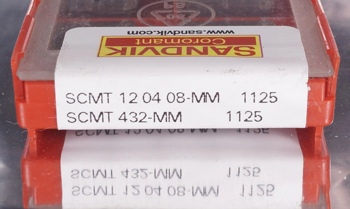 10  Wendeplatten SCMT 12 04 08-MM 11  SANDVIK Neu, originalverpackt mit Rechnung