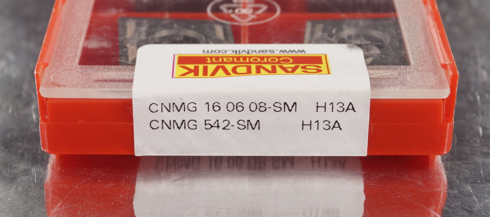 10 Wendeplatten CNMG 160608-SM H13A Sandvik Neu, ovp mit Rechnung CNMG 542-SM