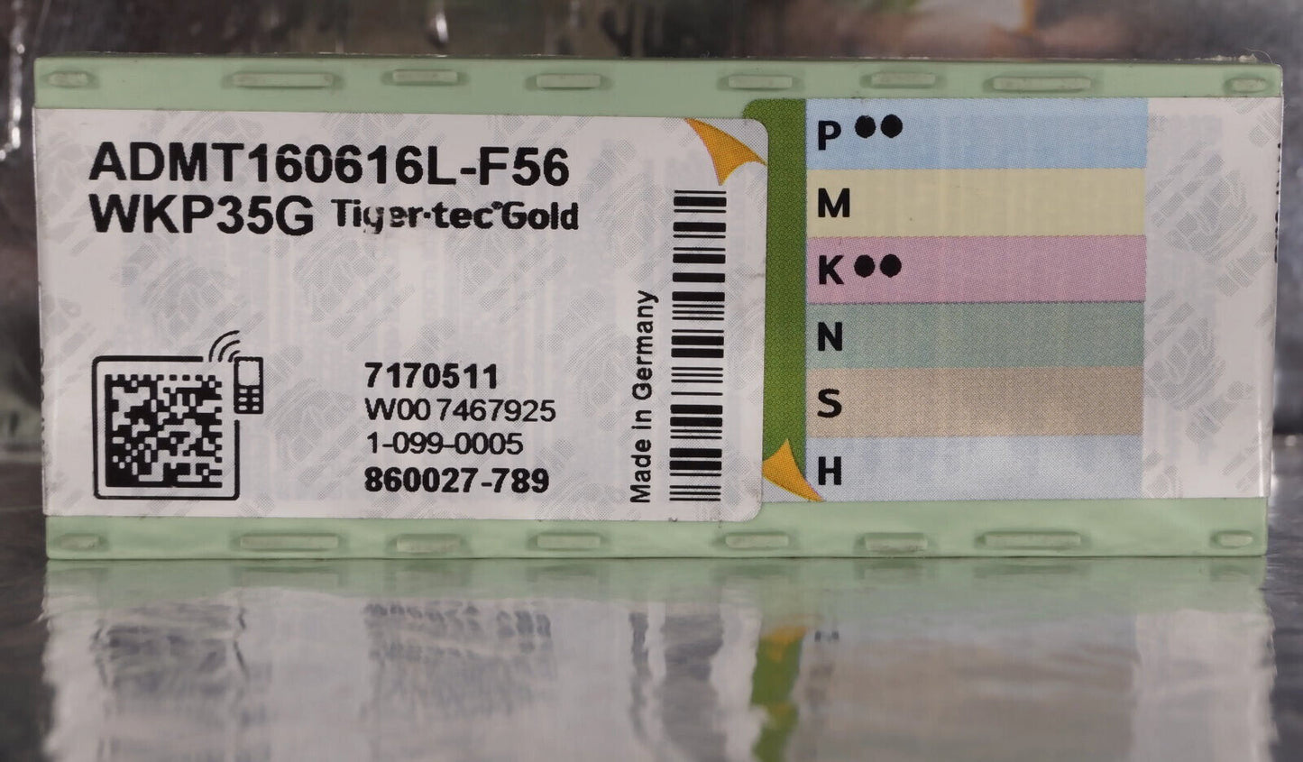 10 Wendeplatten ADMT160616L-F56 WKP35G WALTER Neu mit ausgewiesener MwSt