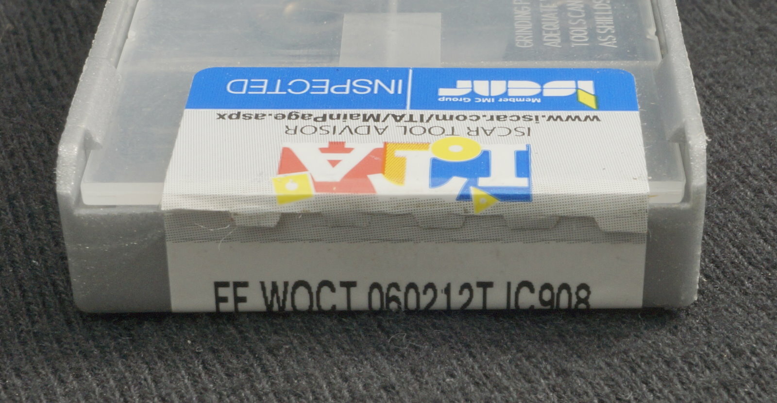 10 Wendeplatten FF WOCT 060212T IC908 von ISCAR Neu originalerpackt mit Rechnung