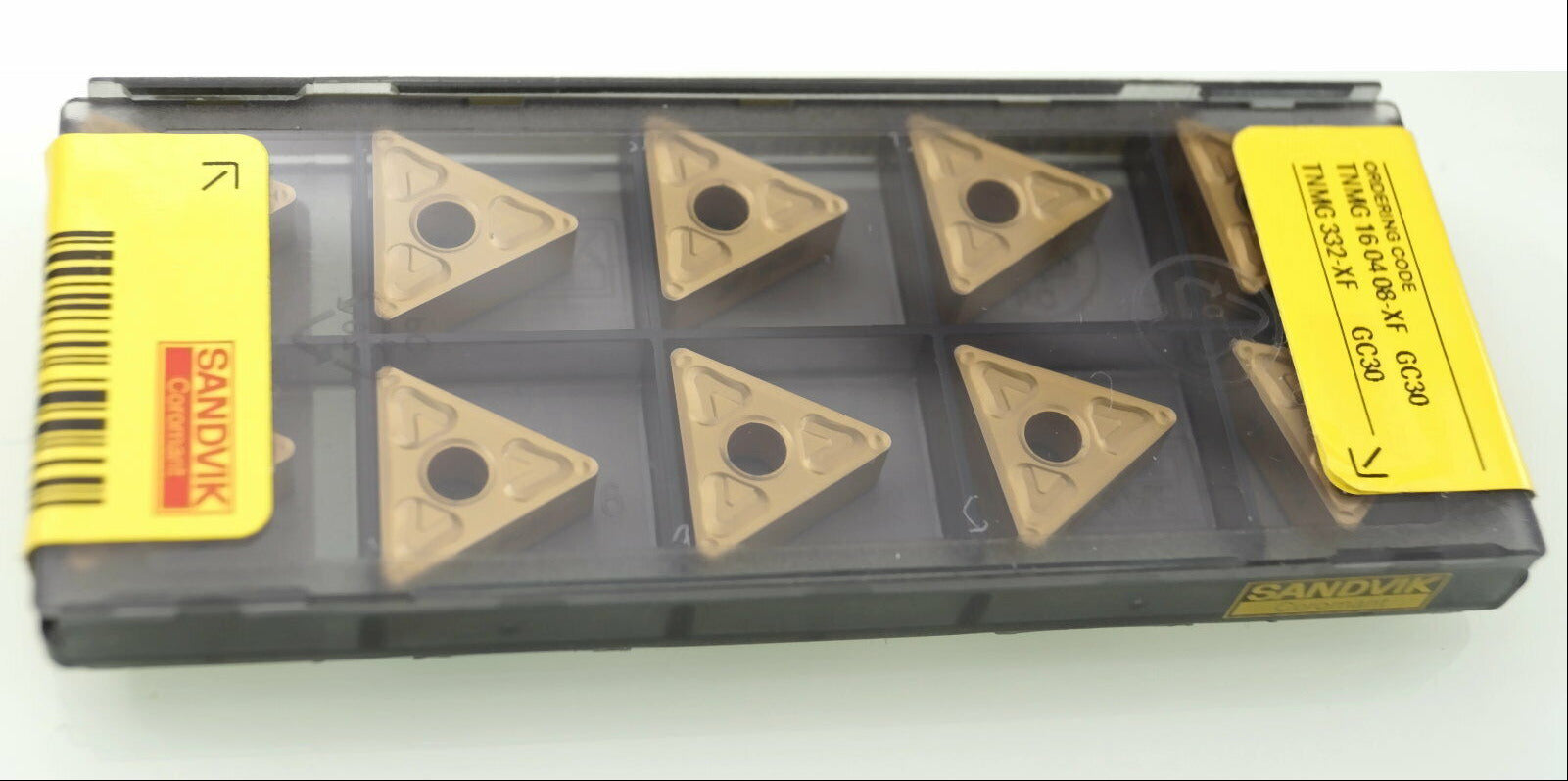 10  Wendeplatten TNMG 160408-XF GC30  SANDVIK Neu mit ausgewiesener MwSt