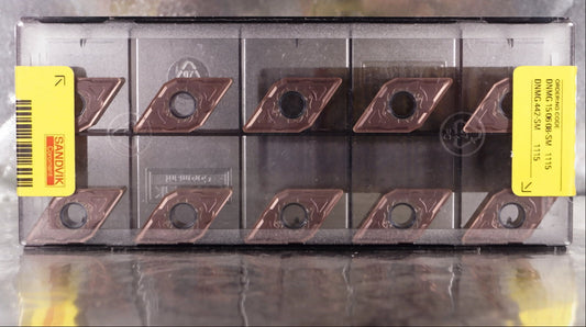 10 Wendeplatten DNMG 15 06 08-SM 1115 SANDVIK  Neu, ovp mit Rechnung