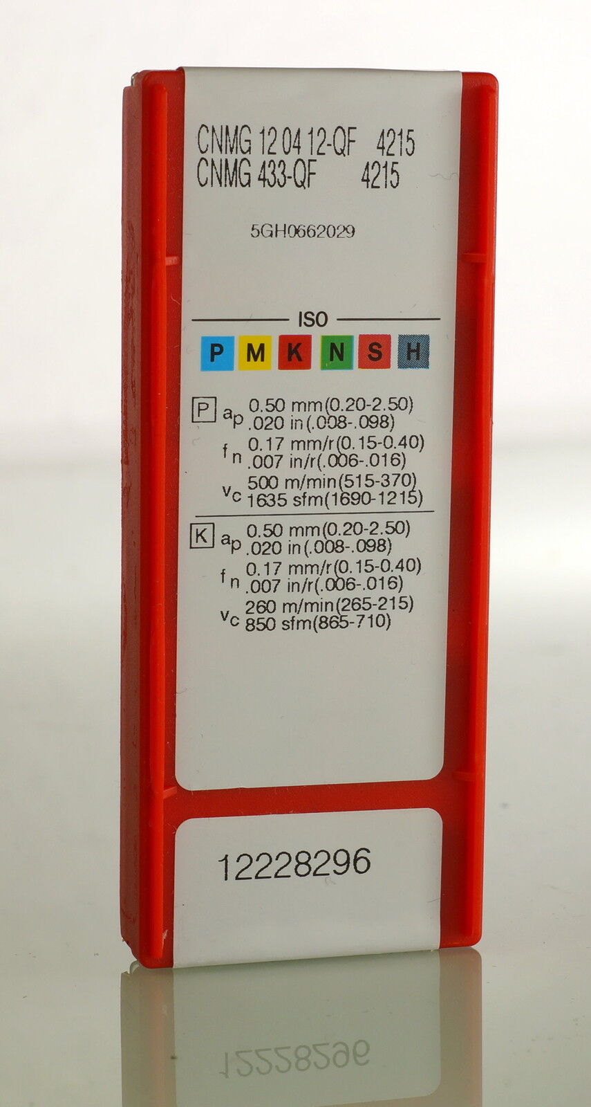10 Wendeplatten CNMG 120412-QF 4215 von Sandvik Neu und OVP mit Rechnung