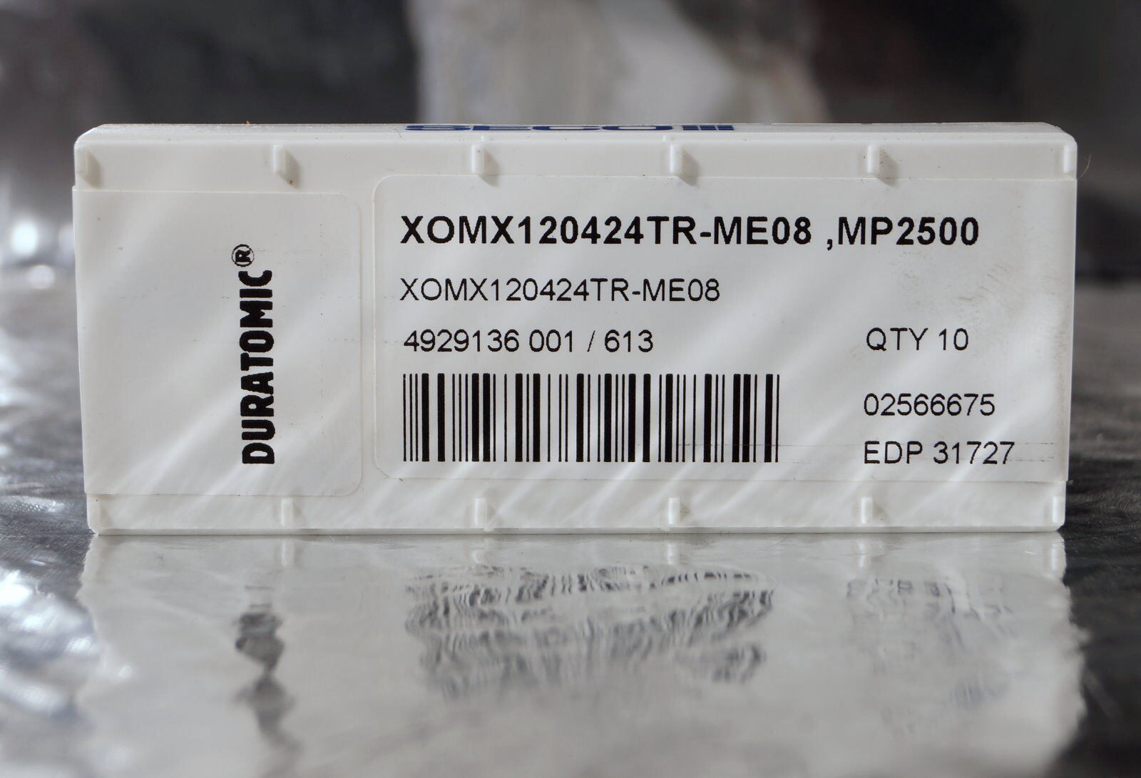 10 Wendeplatten XOMX 120424TR-ME08 ,MP2500 SECO Neu ovp mit ausgew. MwSt